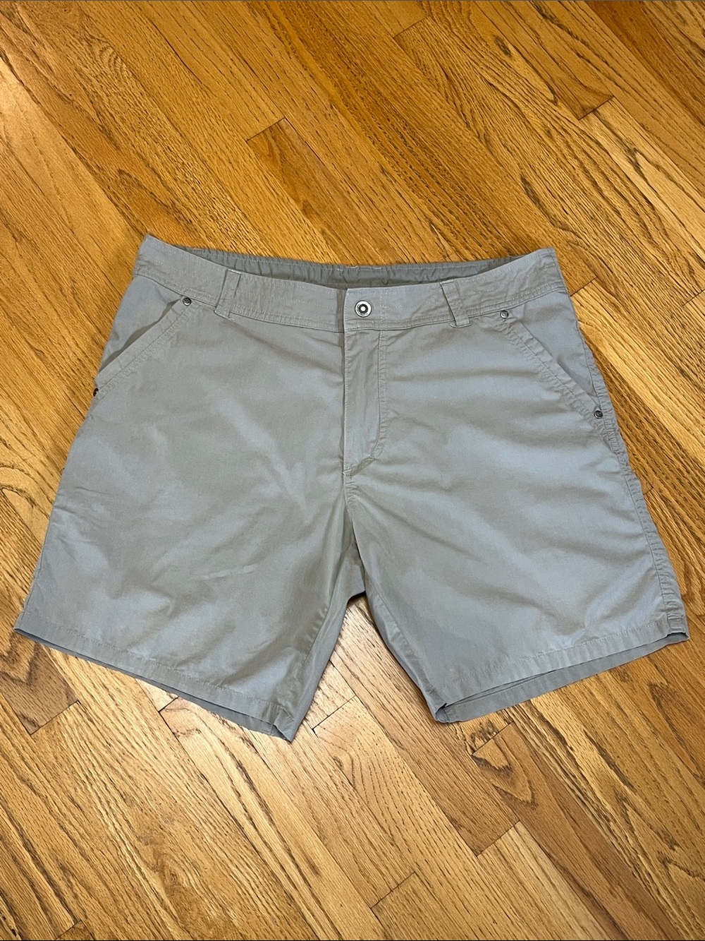 -Kuhl Hybrid Construction Stealth Phone Pocket Chino Tan Short Men's W/38
